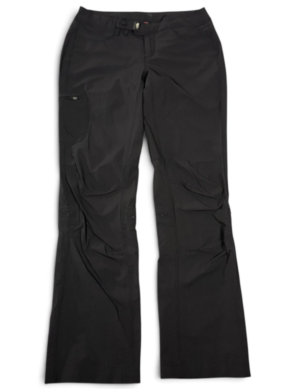 The North Face Women’s Lightweight Tech Pants Snap Shorts Black Chino Size 8